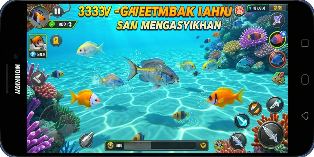 Gameplay seru dalam game Tembak Ikan 333V.