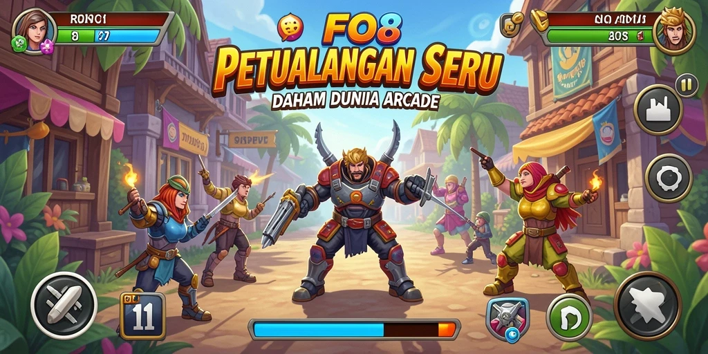 Gameplay seru dan penuh tantangan di FO8.