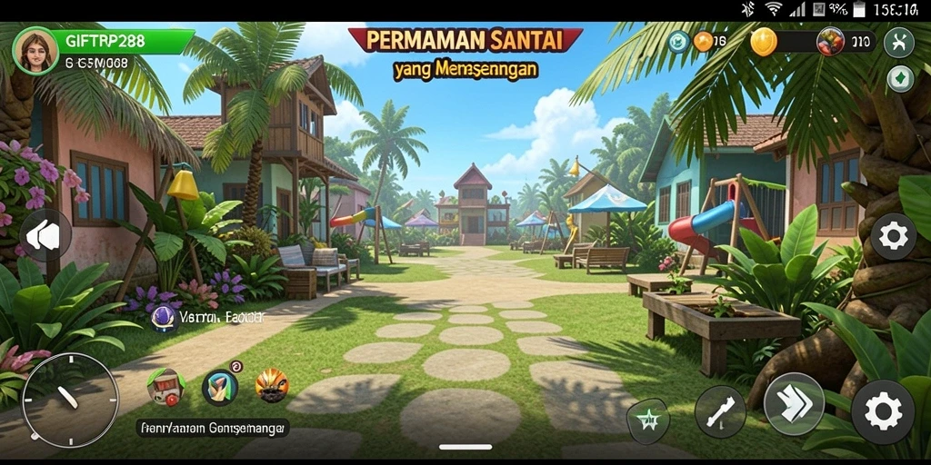Tangkapan layar gameplay <strong>GIFTRP288</strong> yang menarik dan berwarna-warni.