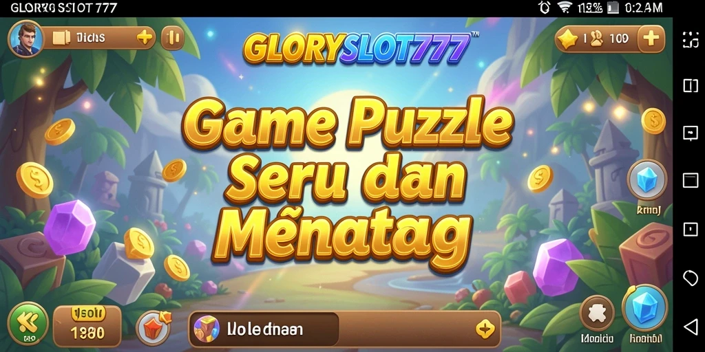 Tampilan menarik dan gameplay menarik dari GLORYSLOT777.