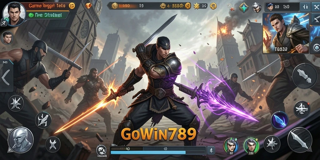 Tampilan gameplay seru di GOWIN789 dengan strategi yang mendebarkan.