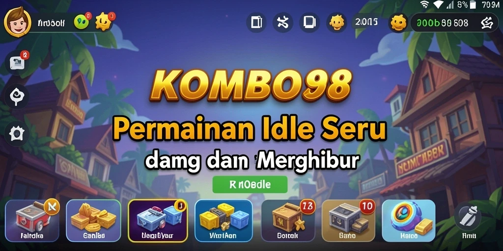 Tampilan gameplay <strong>KOMBO88</strong> yang menarik dengan karakter dan item unik.