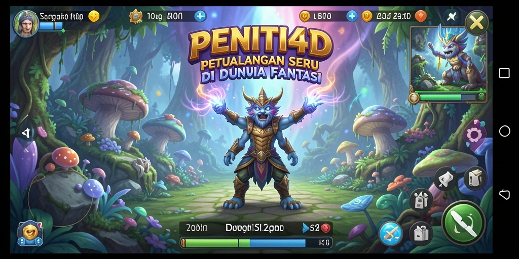Gameplay <strong>PENITI4D</strong> yang menampilkan petualangan seru dan menarik.