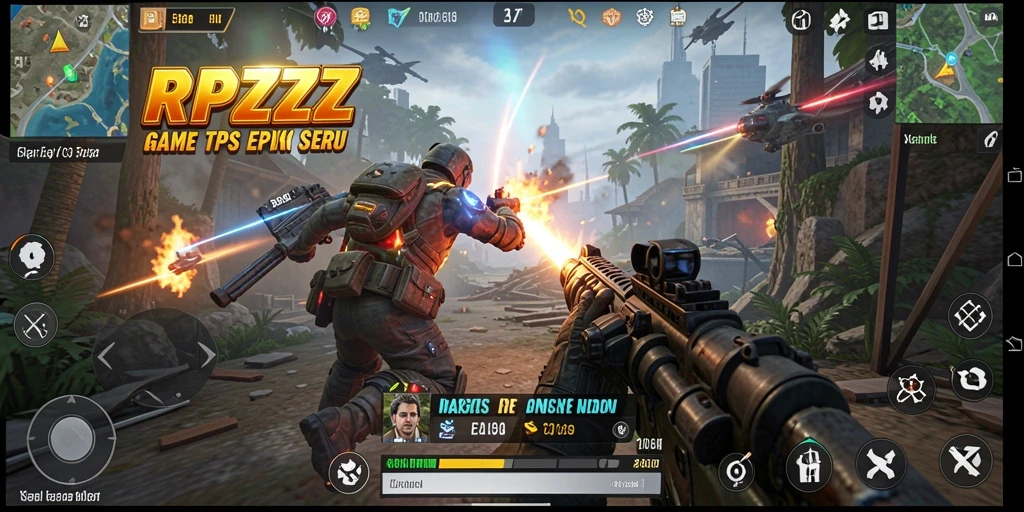Tampilan gameplay RPZZZ yang menegangkan dan penuh aksi.